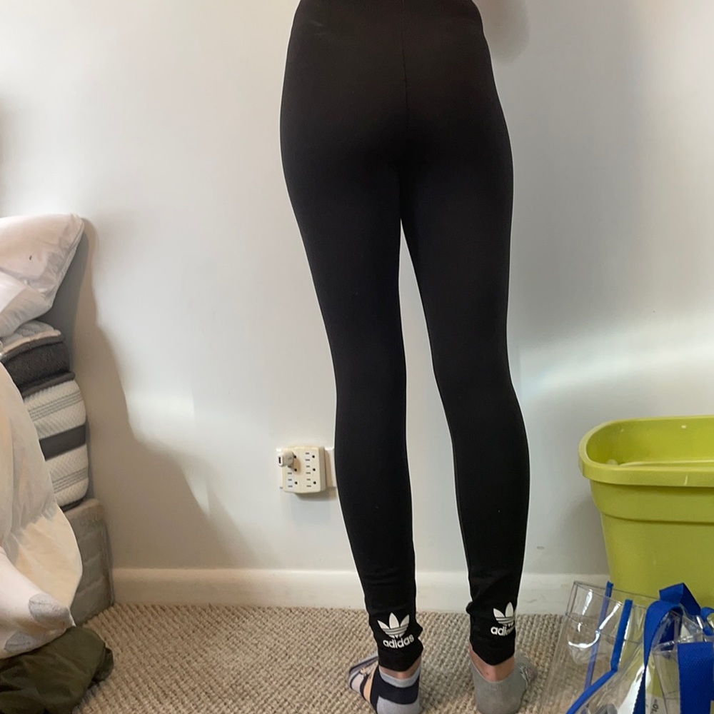 Black Adidas sport leggings